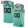 Dres Charlotte Hornets Prilagođeni Jordan 2024-25 City Edition Teal Swingman - Dječji